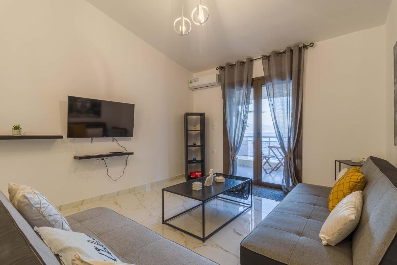 Seaside Serenity Suite In Loutra Kato Almiri Luaran gambar